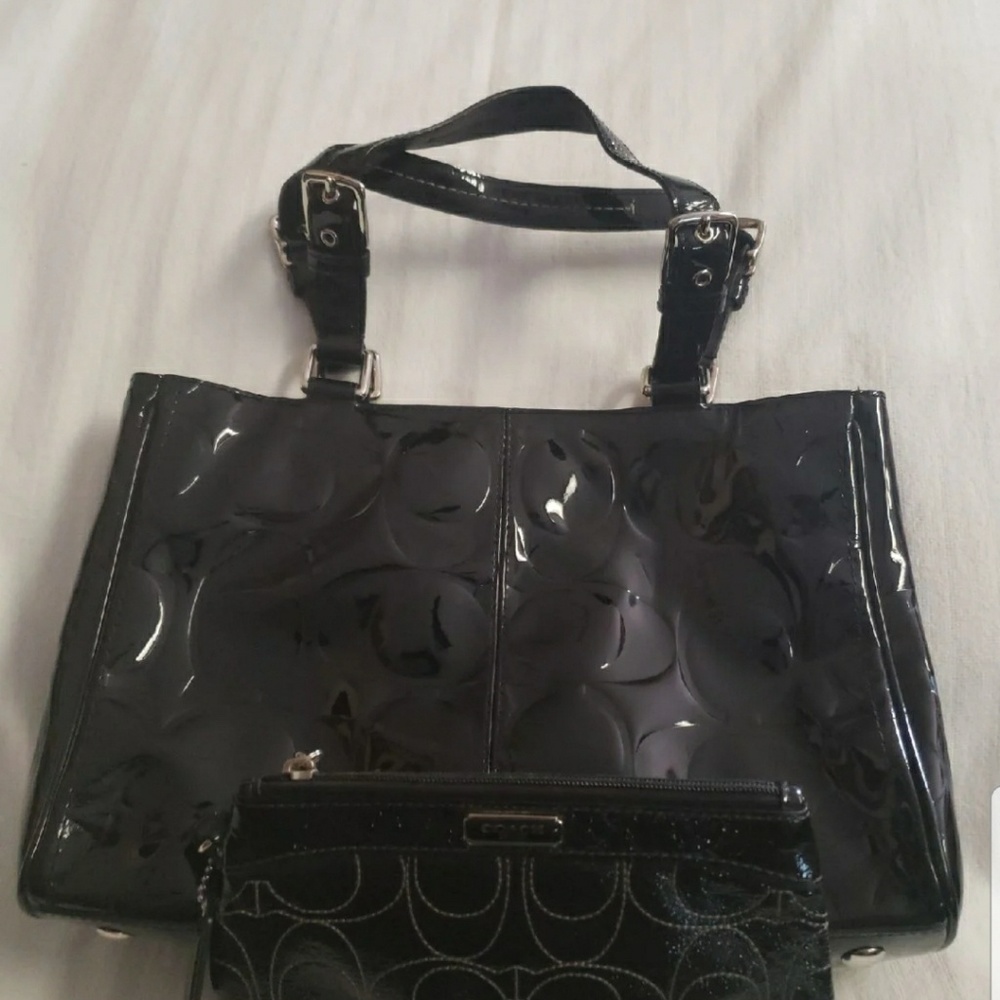 Coach Blake purse with wristlet - Picture 2 of 8